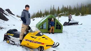 We Bought the Cheapest Snowmobiles on Facebook Marketplace and Had a Remote Winter Adventure