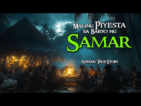 MALING PIYESTA SA BARYO NG SAMAR | Kwentong Aswang | True Story