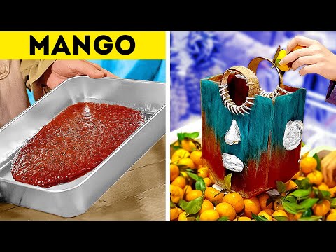 MANGO Magic! 🥭 Turning Food into Eco-Friendly Creations!