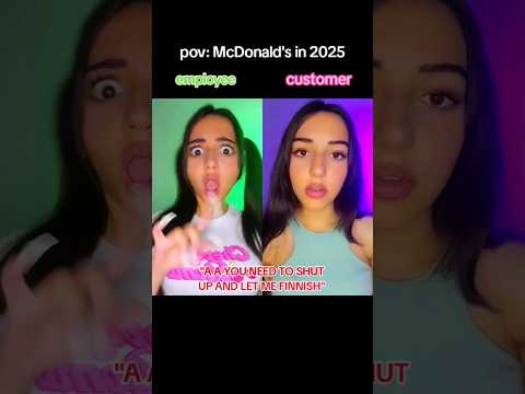#pov McDonald's in 2025 #shorts #viral