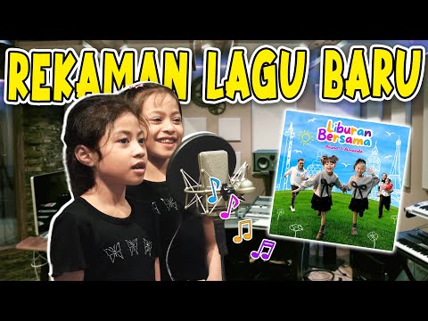 INI DIA PROSES ALUNA DAN AMANDA REKAMAN SINGLE LAGU TERBARU LIBURAN BERSAMA!!