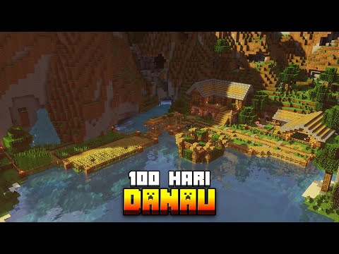 100 Hari Minecraft Danau Tersembunyi