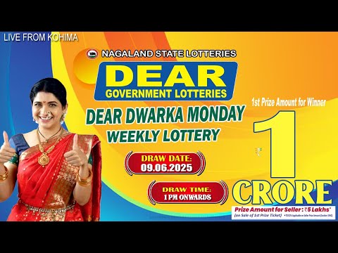 LOTTERY SAMBAD DEAR 1 PM 09.06.2025 NAGALAND LOTTERY LIVE DEAR LOTTERY LIVE LOTTERY SAMBAD