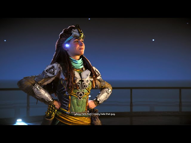 Aloy hates Ted Faro | Horizon Forbidden West