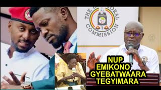 NUP bassatira lwa EC kuteeka okuwandisibwa kwa Bobi Wine mu lusuubo.