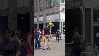 Federal plaza chaos