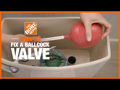 How To Install a Ballcock Fill Valve