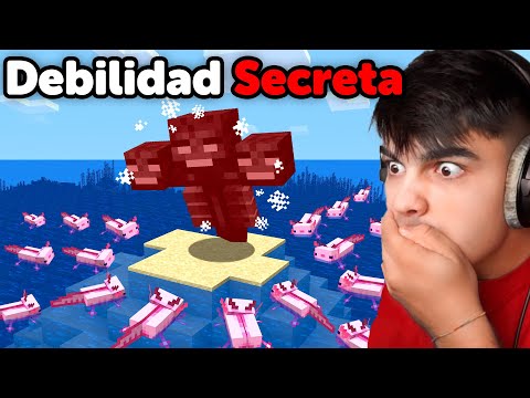 Probando Debilidades de Mobs de Minecraft que funcionan