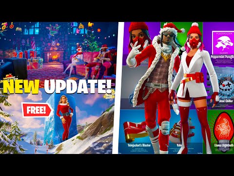 Fortnite NEW Update - Everything NEW! (Winterfest 2024, CABIN Gameplay, ALL Free Gifts)