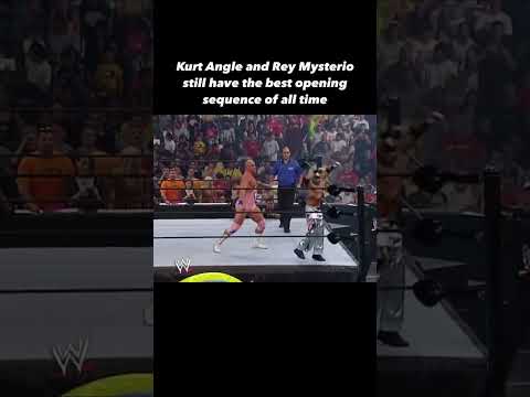 best opening of all time #wwe #sumerslam #music #kurtangle #reymysterio #cool #power #wwewrestler