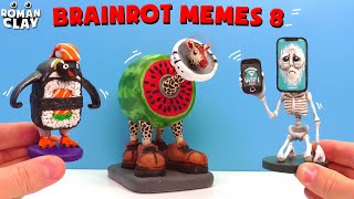 Making Girafa Celeste, Sigma Boy, Pot Hotspot 🤯 Brainrot memes with Clay
