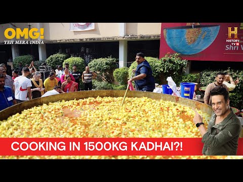 Watch Nagpur's Maha Chef Vishnu Manohar cook 5000 kg curry! #OMGIndia S09E06 Story 3