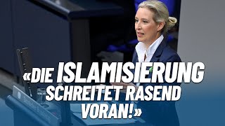 Die Islamisierung schreitet rasend voran! - Alice Weidel - AfD