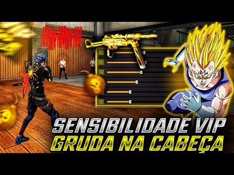 SENSI NOVA ATUALIZAÇAO VIP😈⚙️ MIRA NÃO TREMER! A MELHOR SENSIBILIDADE PARA SUBIR CAPA NO FREE FIRE