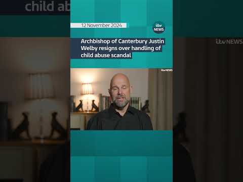 Archbishop of Canterbury resigns 'in sorrow with all victims' of church abuse case #itvnews #shorts