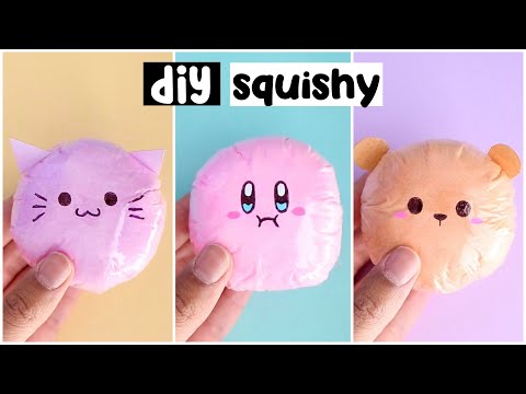 DIY Tissue Paper Squishy - Easy Crafts To Make At Home!