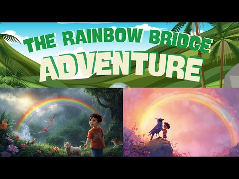 Short moral story The Rainbow adventure Bridge in English/Story time/bedtimes story for kids/moral s