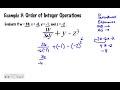 Exploring Integer Operations in Pre-Algebra
