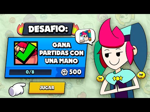 ¡Jugué Brawl Stars con UNA SOLA MANO! y es más fácil de lo que pensaba...