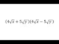 Understanding Radical Expressions and Binomials