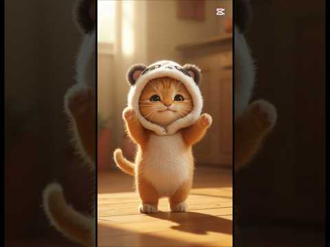 Kitty dance 💃😘🥰 | Funny shorts #shorts #viral #catdance #pets
