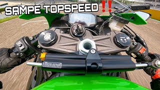 NYOBAIN NEW KAWASAKI ZX6-R 636 DI SIRKUIT SENTUL