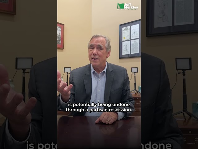 What’s a rescission? It’s another way Republicans are trying to rip away critical funding from communities in Oregon and across the country—funding that’s already been approved by Congress and signed into law.I say HELL NO.