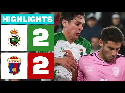 R. RACING CLUB 2 - 2 CD ELDENSE I RESUMEN LALIGA HYPERMOTION