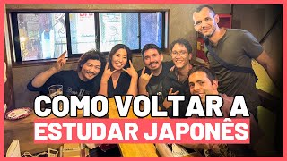 Como voltar a estudar japonês depois de um tempo parado