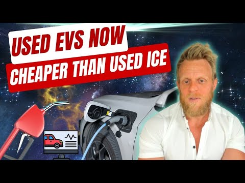 Used electric cars now 8.5% cheaper to buy in American than GAS cars