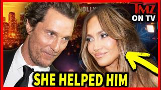 How Jennifer Lopez Saved Matthew McConaughey From The Police | TMZ TV Ep 8/14/26