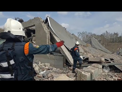 Rescuers search for survivors after Russian gunpowder plant blast | AFP