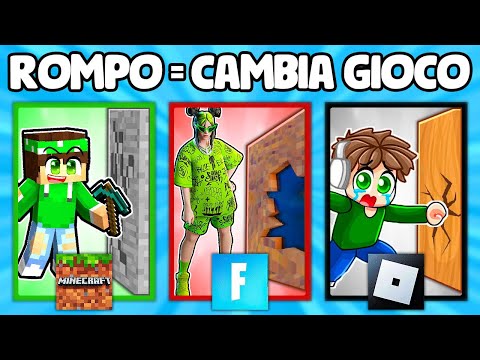 MINECRAFT MA SE ROMPO UN BLOCCO, IL GIOCO CAMBIA!