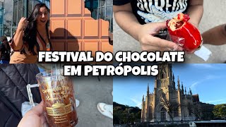 FESTIVAL DE CHOCOLATE - BATE E VOLTA EM PETRÓPOLIS 