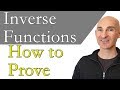 Verifying Inverse Functions Concepts