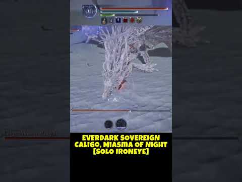 First Try on Everdark Sovereign Caligo - Fissure in the Fog [Solo Ironeye] #shorts