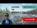 Global Water Resources and Challenges