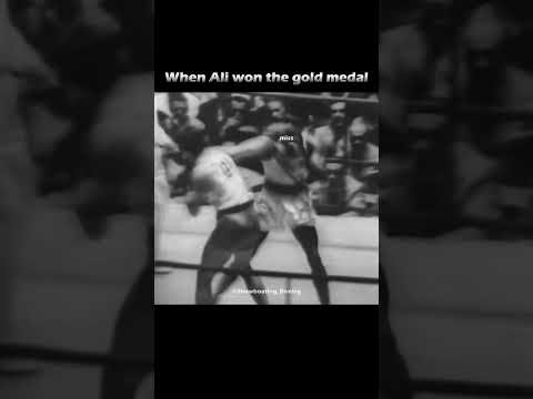 When Ali won the gold medal #boxing