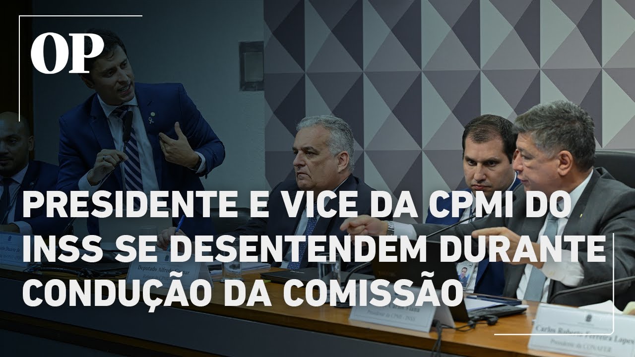 Vice-presidente da CPMI do INSS dá voz de prisão a depoente por desacato e presidente discorda