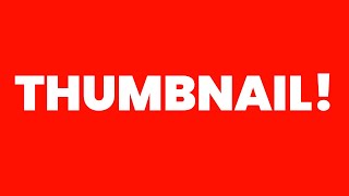 THUMBNAIL 🤯!#thumbnail