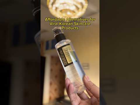 Affordable alternatives for Viral Korean Skincare Products. #koreanskincare #beauty #affordable