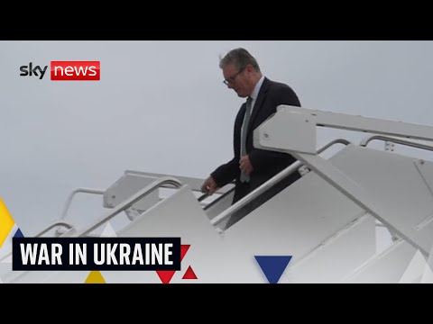Sir Keir Starmer touches down in Washington DC ahead of Trump-Zelenskyy meeting