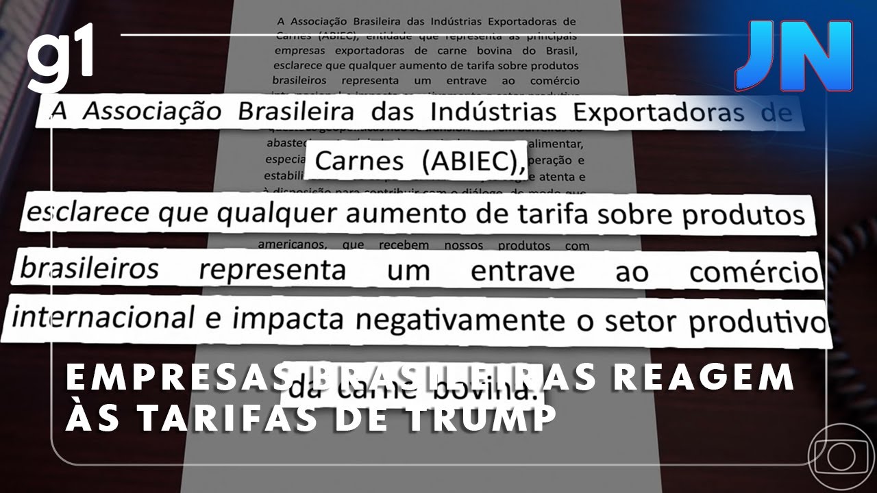 Empresas brasileiras reagem ao aumento das tarifas de 50 de Trump