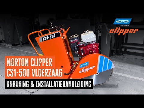 📦 Unboxing & Eerste Installatie | Norton Clipper CS1 500 Vloerzaag