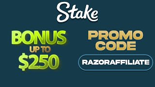 Stake Promo Code 2024 Best Promo code | UP TO $250 BONUS | Stake Promo Code