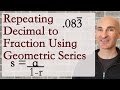 Geometric Series and Decimal Concepts