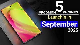 Top 5 UpComing Mobiles September 2025 ! Price & Launch Date in india
