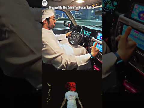 DON'T UNDERESTIMATE THE POWER OF NISSAN PATROL IN DUBAI😳🔥💀|| V12 FITTED NISSAN PATROL😱||#trending