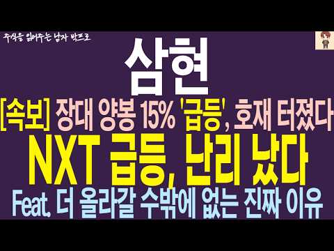 [삼현 주가전망] 장대 <strong>양봉</strong> 15% 급등, 난리 났다 !! 최소 '이 <strong>가격</strong>' 까진 홀딩 !! 더 올라갈 수밖에 없는 진짜 이유 !