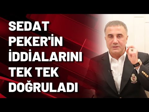 Murat Ağırel Sedat Peker'in iddialarını tek tek doğruladı